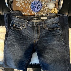 🔥Aeropostale Blue Jeans Size:30/30 Zipper,pockets front&back.Slim Straight fit.
